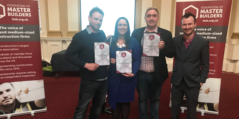 Scotland Master Builder Awards winner