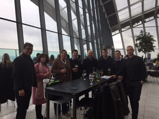 Last London NVQ7 Workshop…in the Sky Garden!