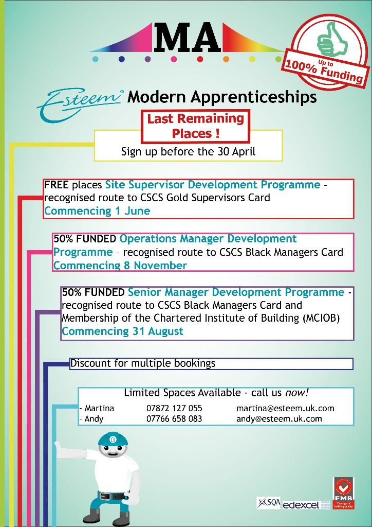 Free and part-funded Supervisor, Manager and Leader MA Programmes