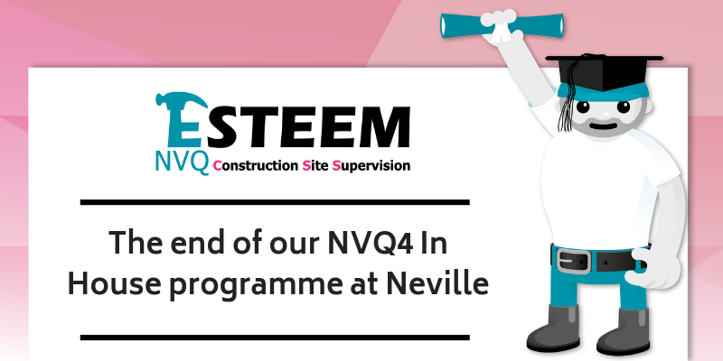 A successful end for our In House NVQ4 programme