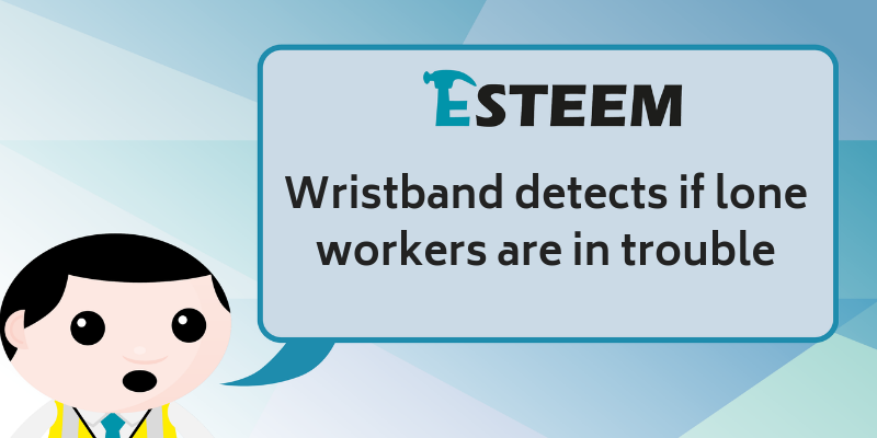 Wristband detects if lone workers are in trouble