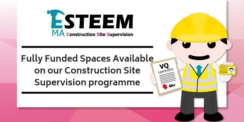 Fully funded places available on our upcoming SVQ3 programme