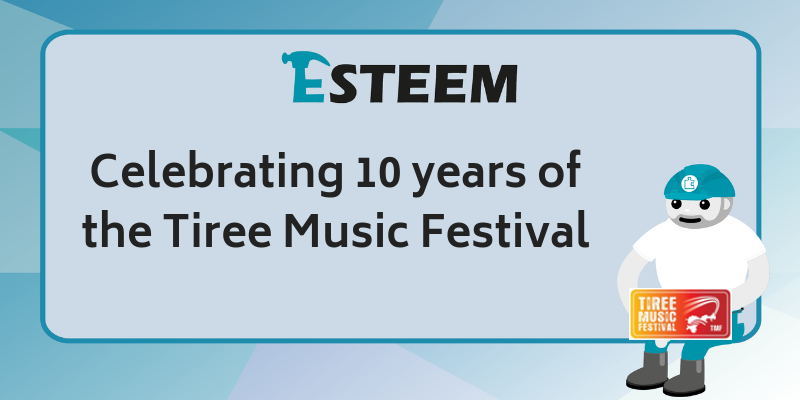 Celebrating 10 years of the Tiree Music Festival