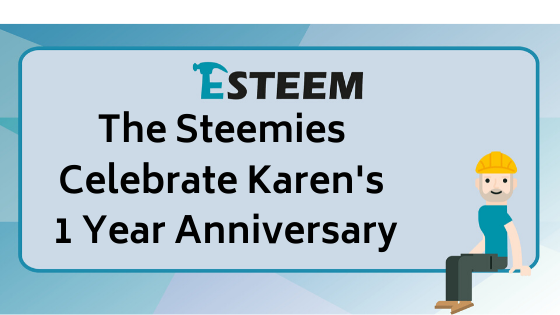 The Steemies Celebrate Karen’s 1 Year Anniversary