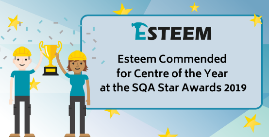 Esteem commended as sole Scottish finalist in bid to be named national Training Centre of the Year