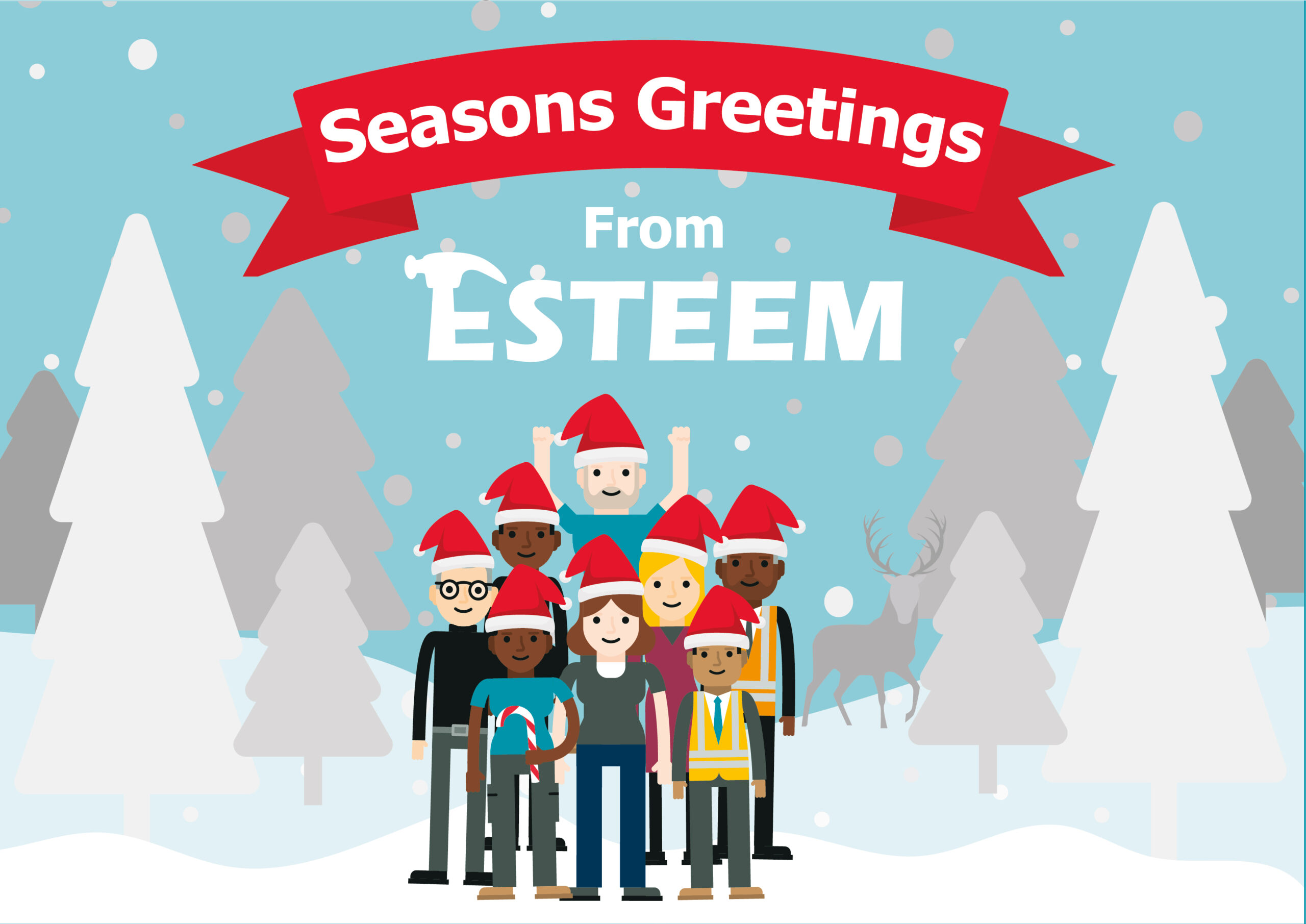 Seasons Greetings and a Happy New Year from all the Steemies