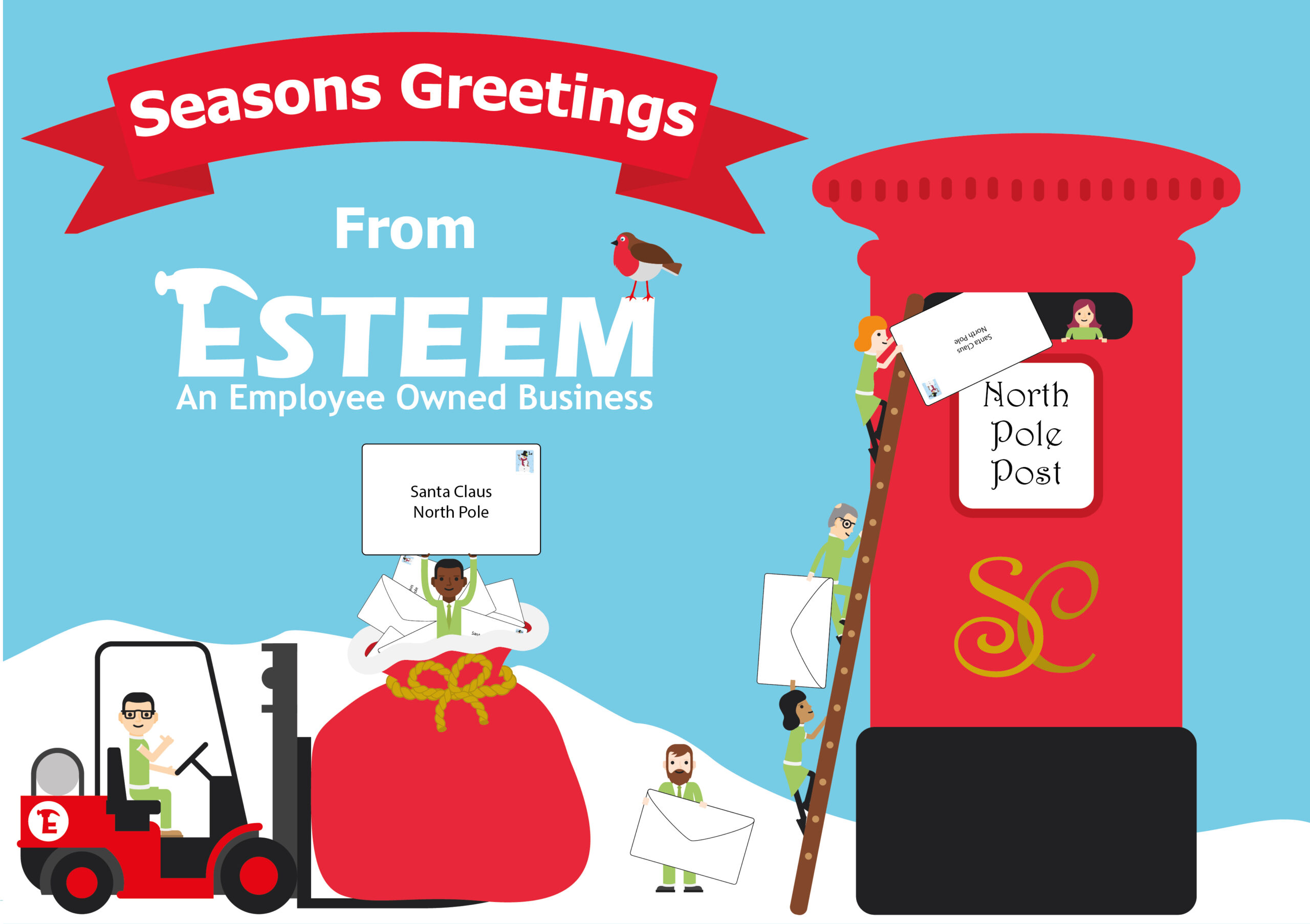 Seasons Greetings and Happy New Year from the Steemies